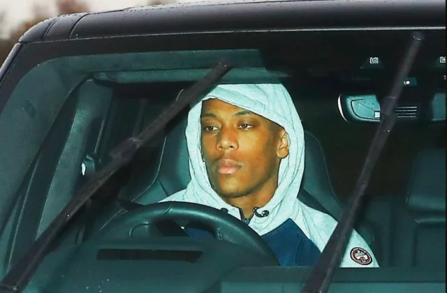 Anthony Martial Oo Isaga Tagay Tababarka Man United Kaliya