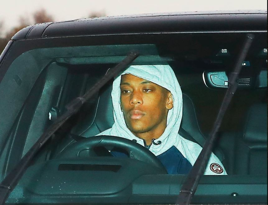 Anthony Martial Oo Isaga Tagay Tababarka Man United Kaliya