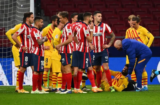 Atletico Madrid Oo Guul-darro Kale U Xambaarisay Barcelona,