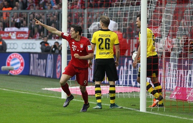Bayern Munich Oo Meel Saartay Dortmund, Lewandowski &