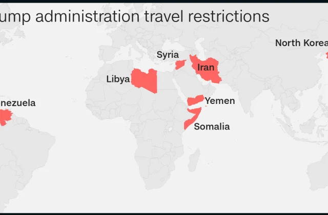 Biden oo xayiraadda Safar ka qaadaya Dalalka uu Trump ka