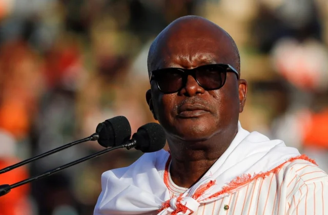 Burkina Faso President Kabore wins re-election