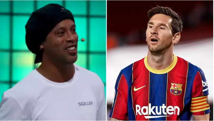Ronaldinho Oo Magacaabay Seddex Xiddig Oo Ka Fiicnaa Lionel