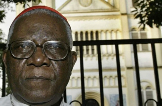 Cardinal Tumi was released, according to several sources