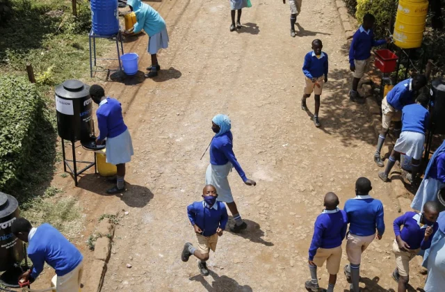 Fear grows in Africa when schools reopen during the economic downturn