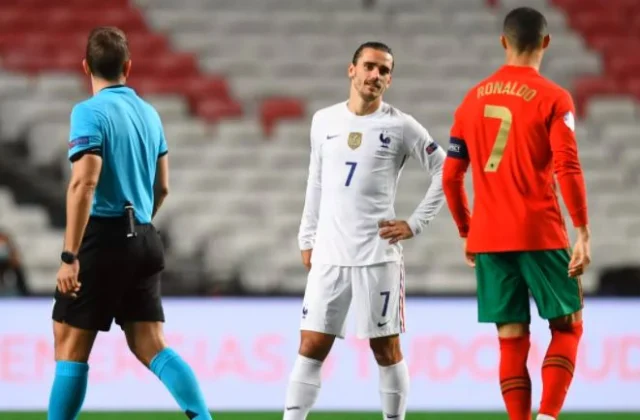 France Oo Dubatay Portugal Una Soo Gudubtay Ciyaaraha Kama