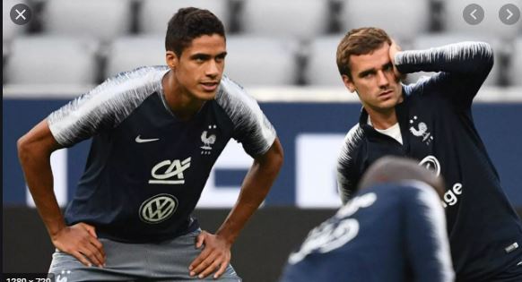 Griezmann, Varane Iyo Lenglet Oo Looga Baqayo Korona Fayras