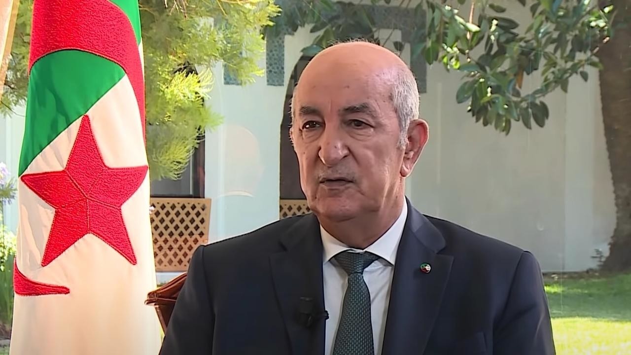 In Algeria Emmanuel Macrons support for President Tebbounes criticism