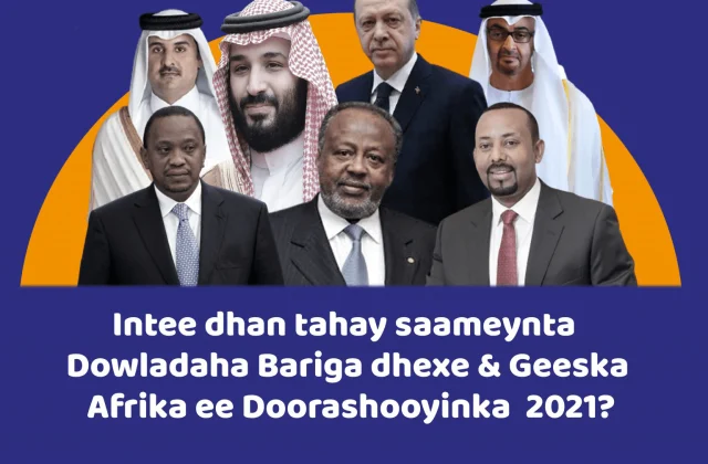 Intee dhan tahay saameynta Dowladaha Bariga dhexe & Geeska