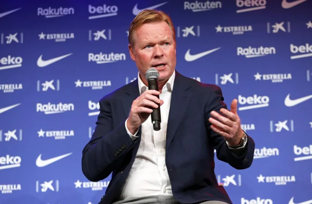 Ronald Koeman Oo Sharaxay Sababta Uu Lionel Messi Uga Reebay