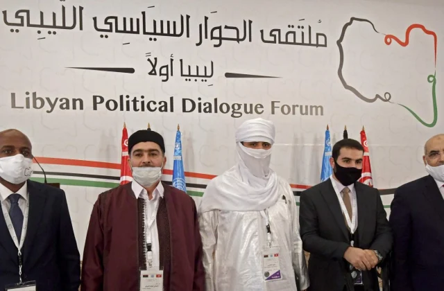 Libya’s highest authorities minister celebrates the election in Libya