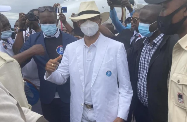 Moïse Katumbi back in Kinshasa
