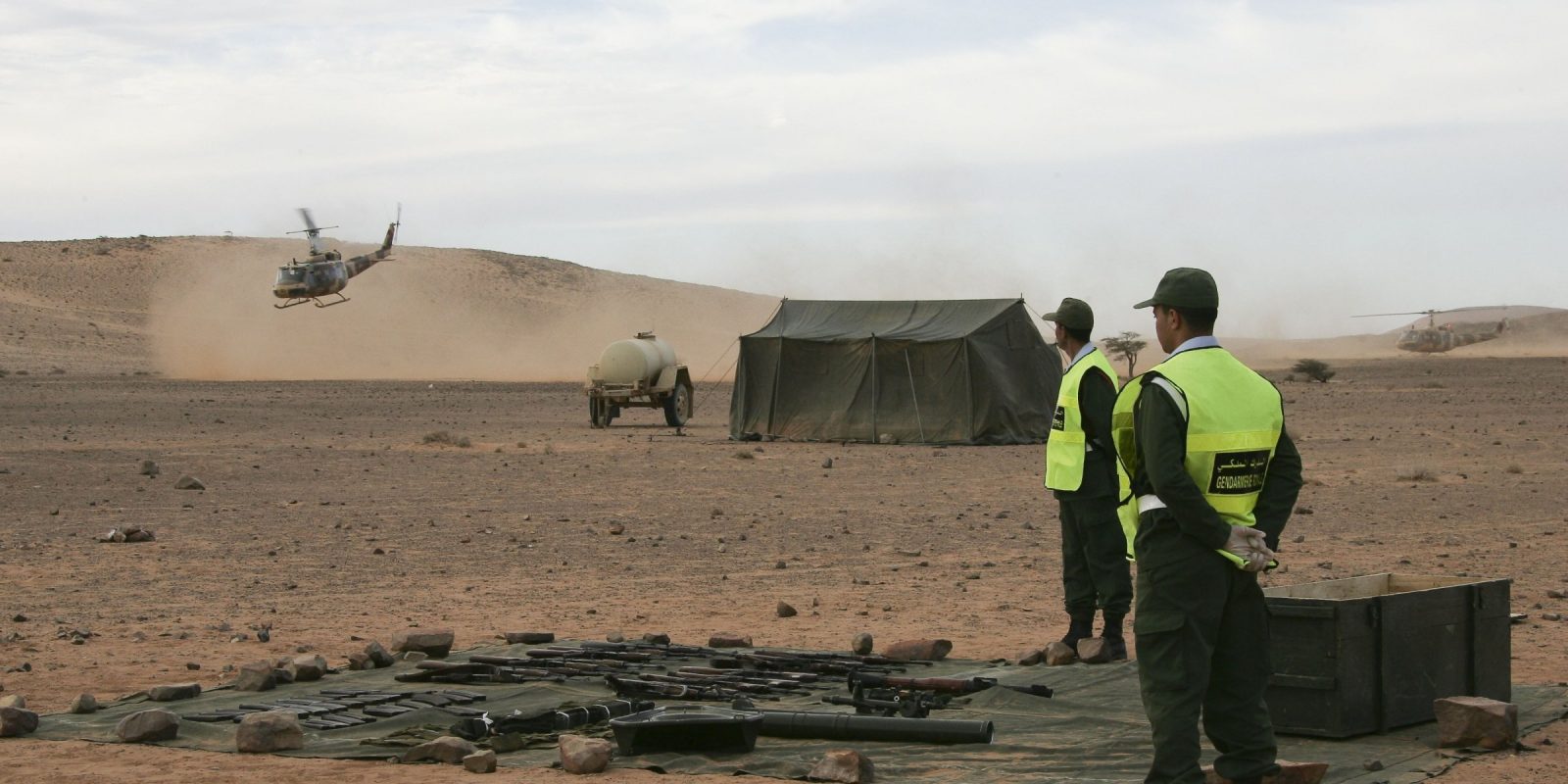 Moroccan troops start operation in Western Sahara