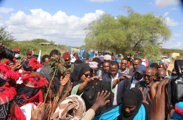 Ololaha madaxtinimo ee Shariif Sheekh Axmed oo ka billowday