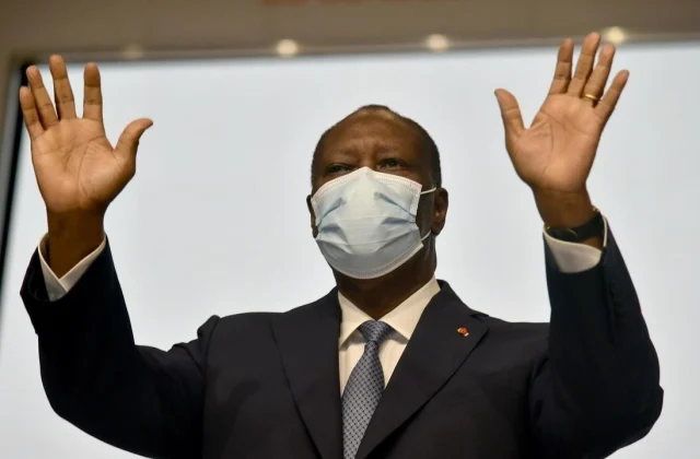 President Ouattara re-elected for a third term