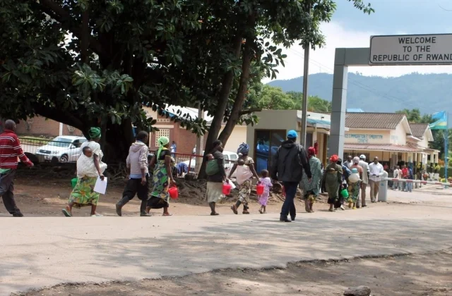Reopening of the “Petite Barrière” border publish between Rubavu in Rwanda and Goma within the DRC
