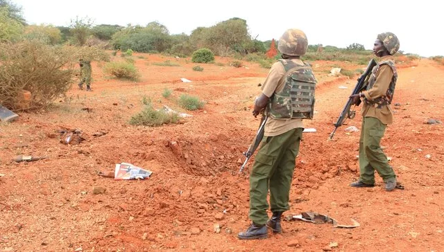 Street blast wounds 5 Kenyan cops close to Somalia