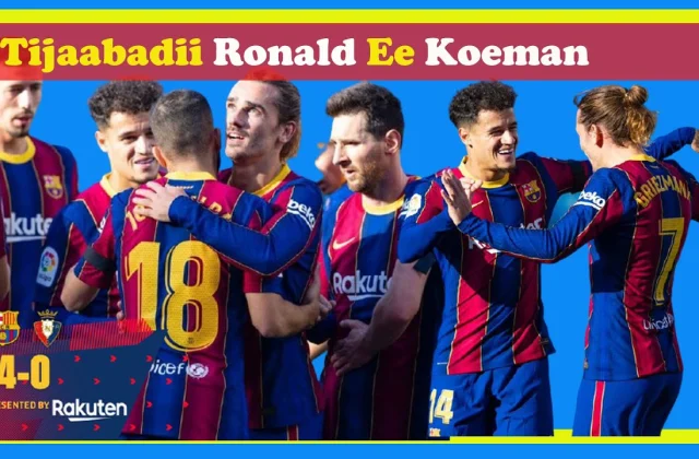 Sedex Arin Oo Aan Ka Baranay Guushii Barcelona Ee