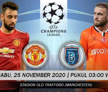 Shaxda Rasmiga Ah Ee Kulanka Manchester United vs Istanbul