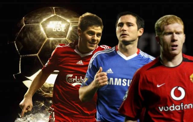 Steven Gerrard, Frank Lampard Iyo Paul Scholes Oo Lagu Kala