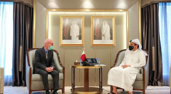 The UN envoy to Somalia is assembly with Qatar’s international affairs