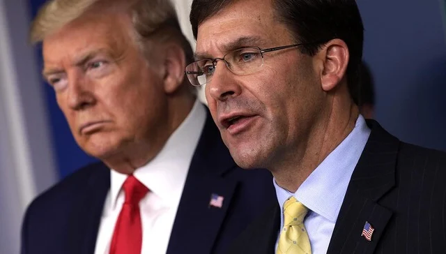 Trump is firing Secretary of Protection amid plans to withdraw troops