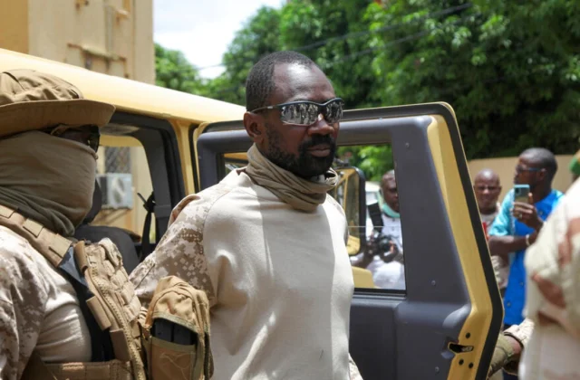 The place is the set up of the Nationwide Transitional Council in Mali?