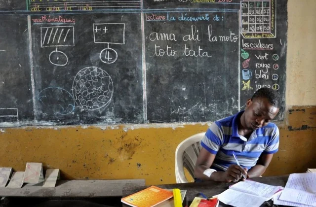 a special return to school after seven months of closure