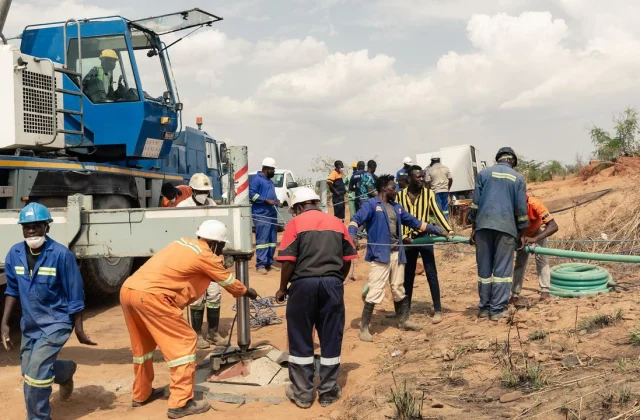 at least 40 miners trapped underground after a mine collapsed