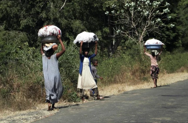 at the Ethiopian border, the refugee’s exile intensifies