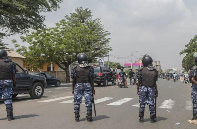 authorities ban an opposition demonstration to Faure Gnassingbé