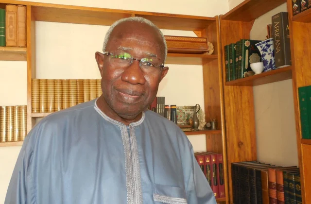 death of the eminent historian Iba Der Thiam