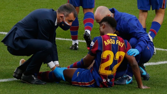 Mucjisadii Barcelona Ee Ansu Fati Oo Dhaawac Halis Ahi Soo