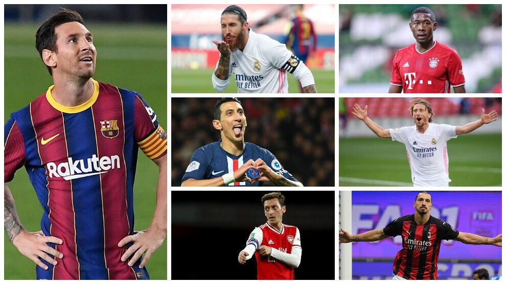 Messi, Ramos, Modric, Ozil, Puig, Alaba, Aguero & 20ka