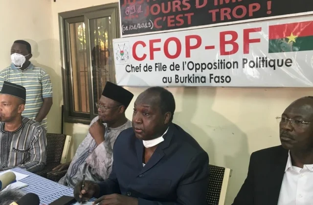 in Burkina Faso, disappointment within the opposition