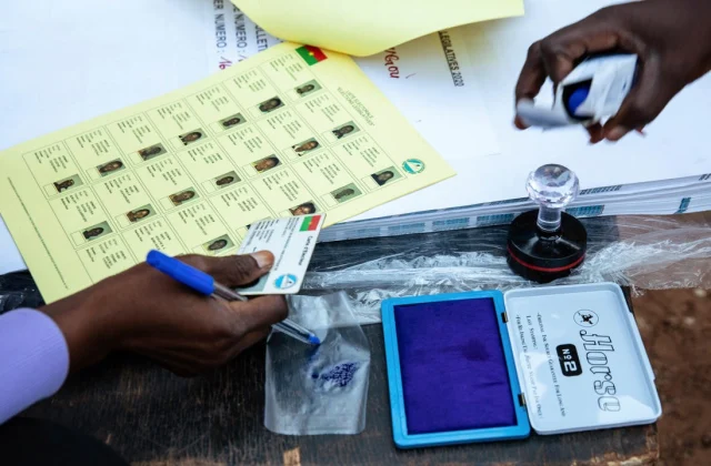 in some regions the polling stations were closed