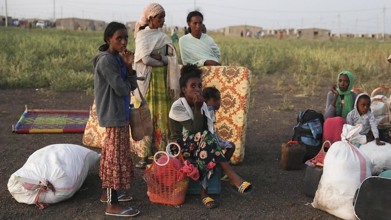 in the El Hashaba camp three doctors for 15000 Ethiopian