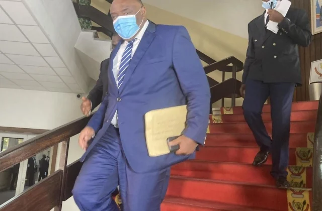opponent Jean-Pierre Bemba, first party leader received