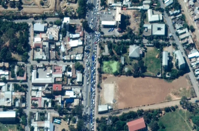 the army bombs Mekele, the capital of Tigray