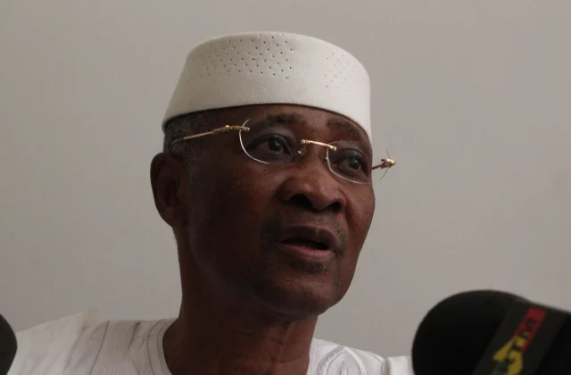 the arrival of the remains of former President Amadou Toumani Touré