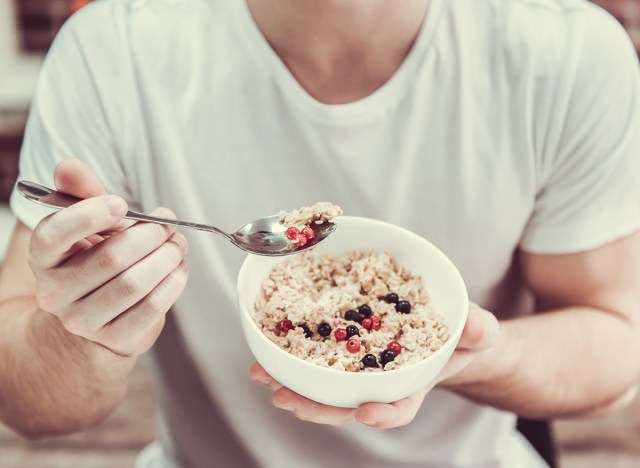 you keep bowl of oatmeal