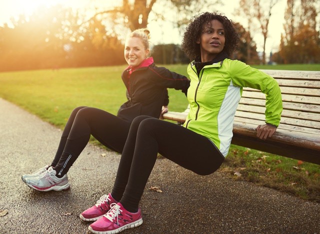 women exercising