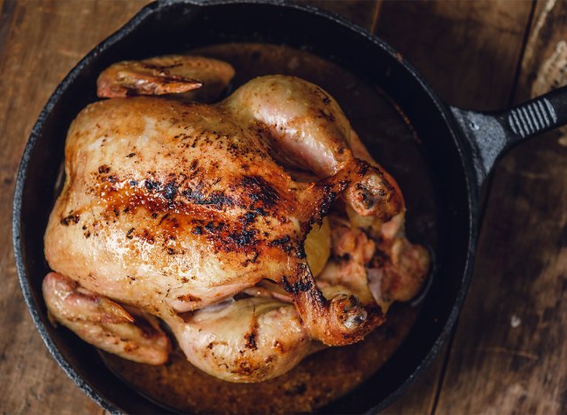 fried chicken in the pan