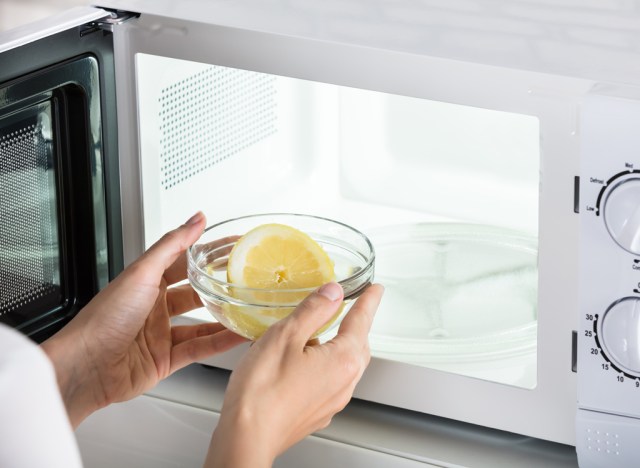 microwave lemon