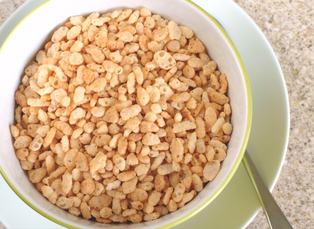7 widespread pantry that makes you achieve weight 30 puffed rice flakes