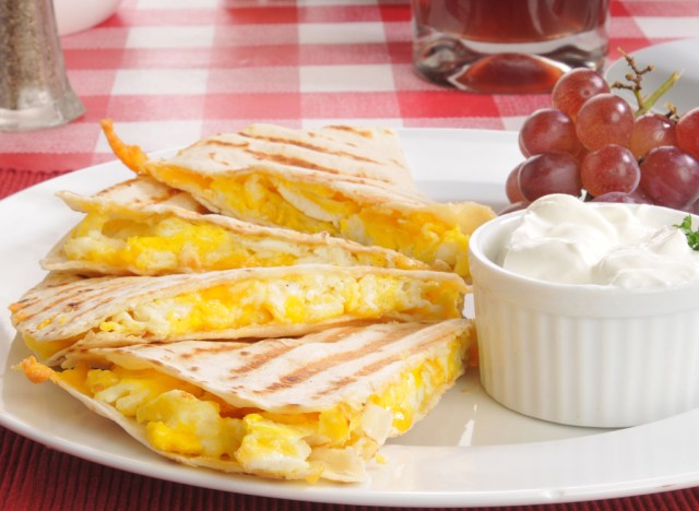 breakfast quesadilla