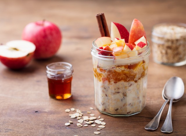 apple pie over oats