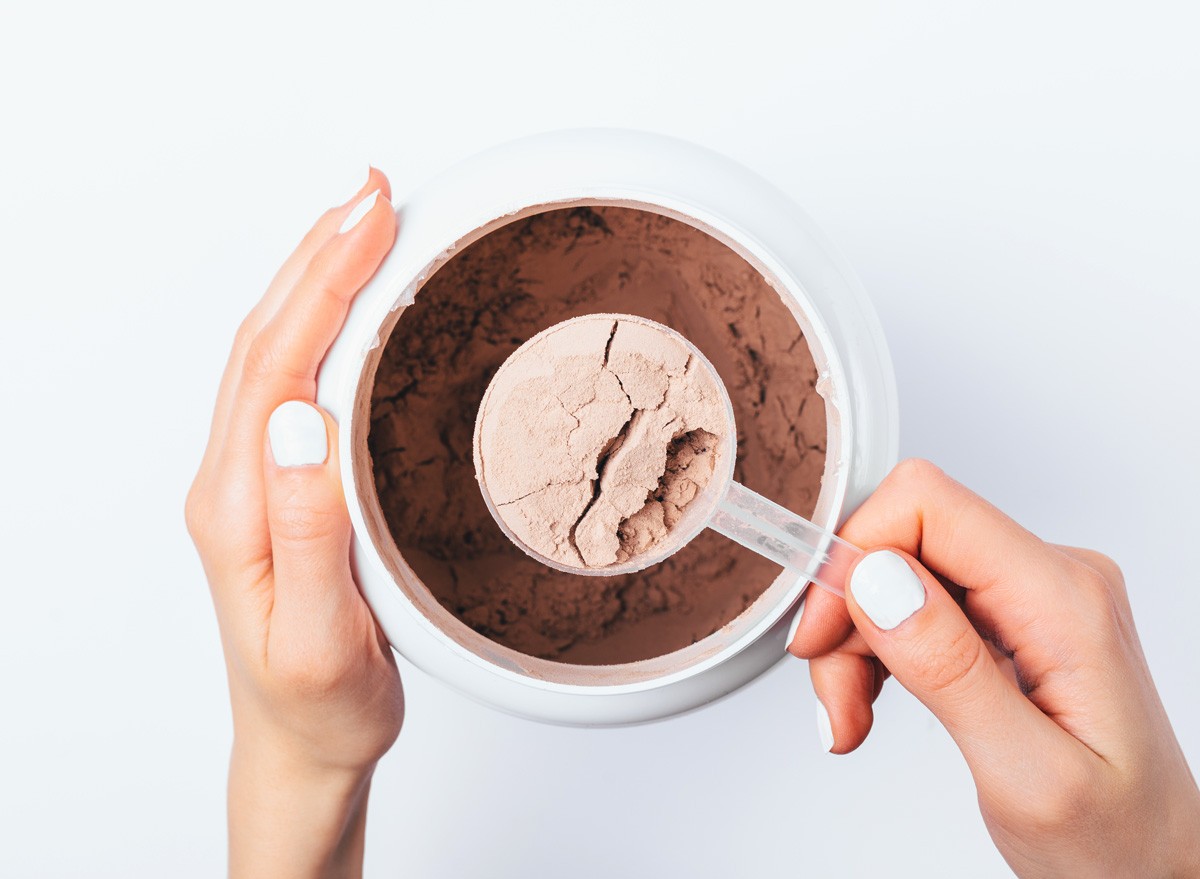 11 Risks of consuming protein powder each day, in keeping with dietitians