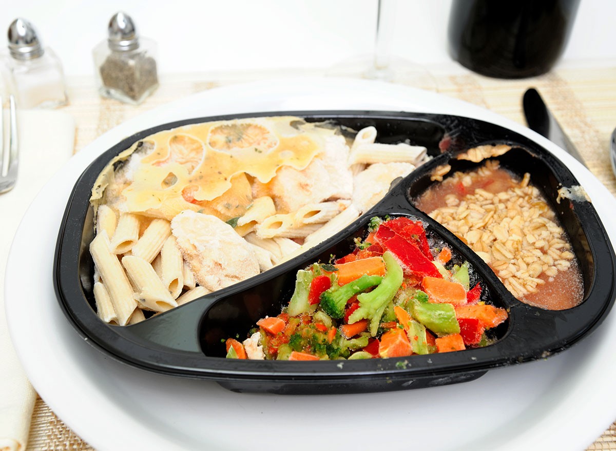 Bad Facet Results of Consuming Frozen Meals, In response to Consultants