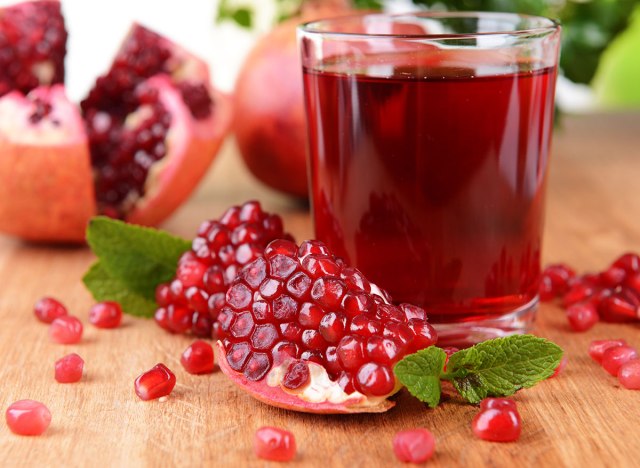 pomegranate juice